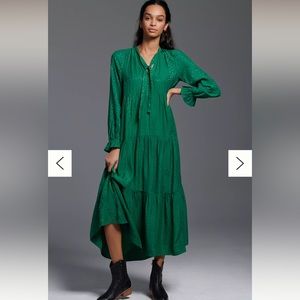 Anthropologie Maeve Wendy Tiered Dress